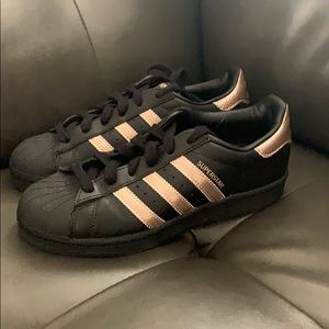 Adidas Rose Gold Superstars